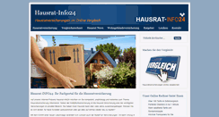 Desktop Screenshot of hausrat-info24.de